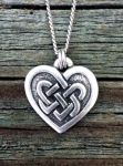 Celtic Heart Necklace Small